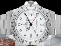 Rolex Explorer II SEL Bianco White Dial - Rolex Guarantee 16570 